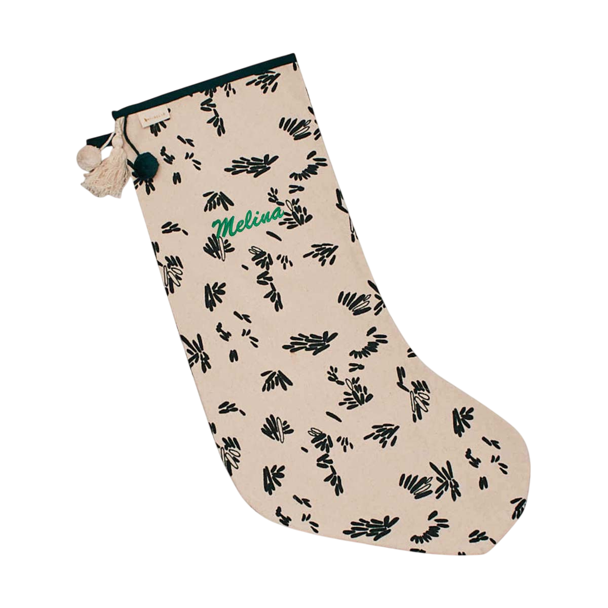 Socke, Kniesocken, Beige, Muster, Melina