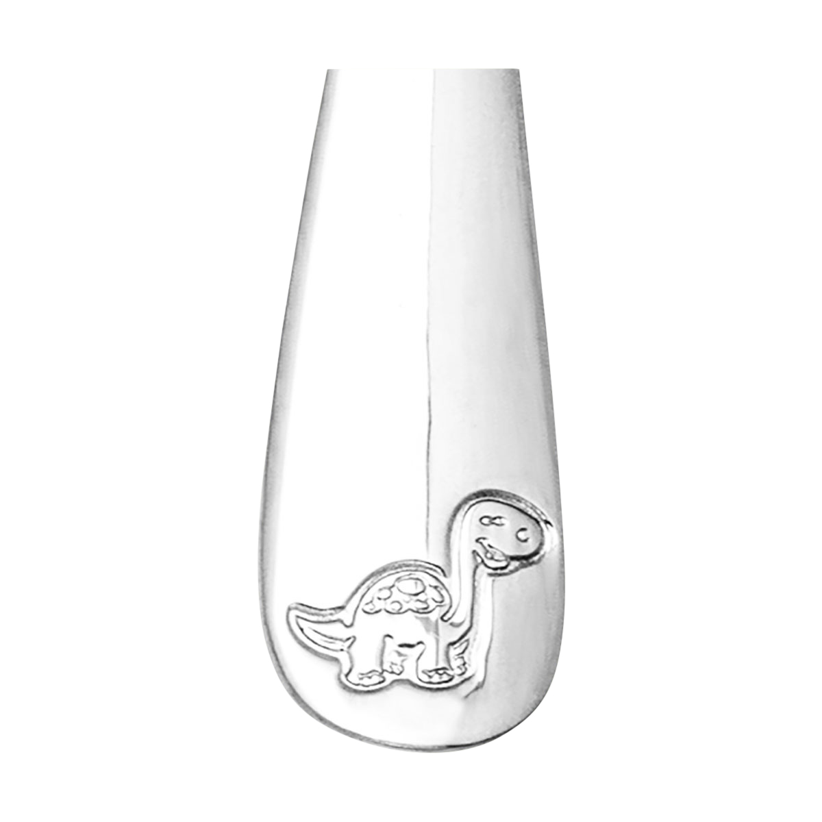 Schnullerhalter, Schnulleranhänger, Dinosaurier, Silber, Kinderzubehör