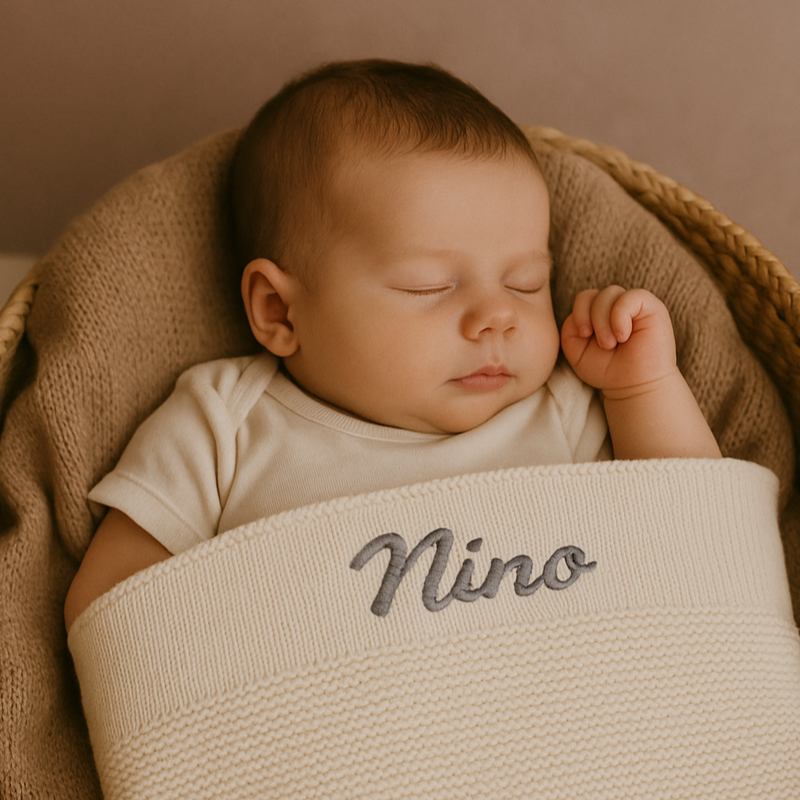 baby, babydecke, eingewickelt, schlafend, Nino