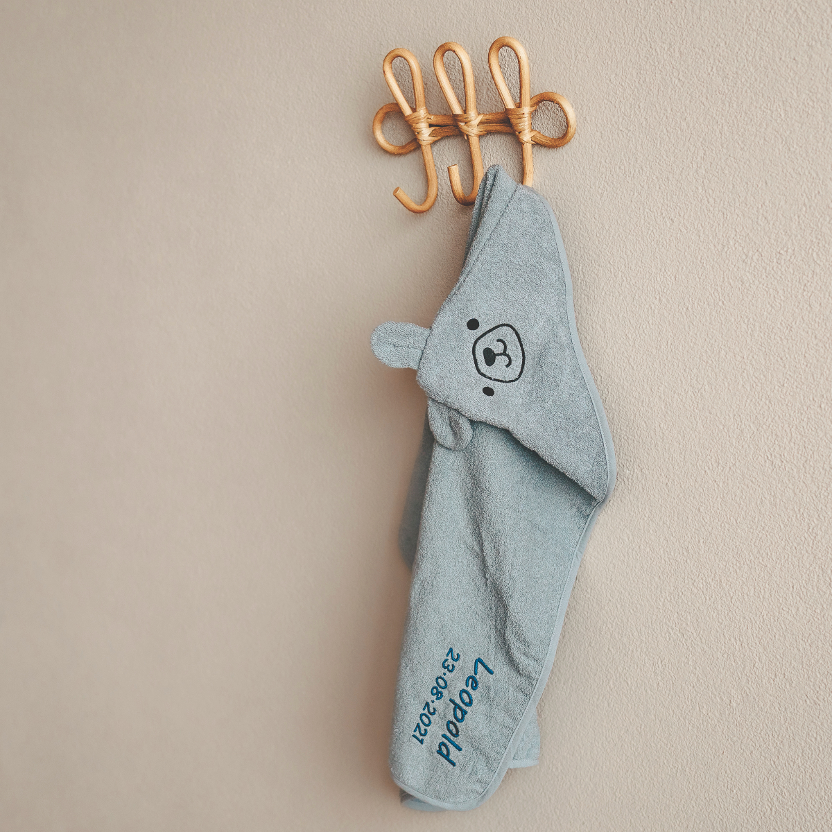 Kinderhandtuch, Waschlappen, Gepunktete, Baumwolle, Kuscheltier-Form