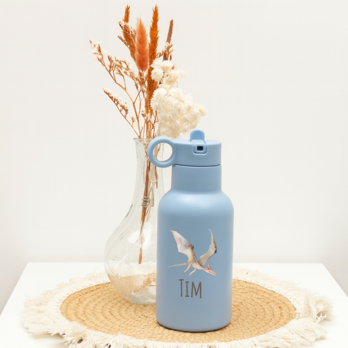 flasche, wasserflasche, blau, gehen, tim