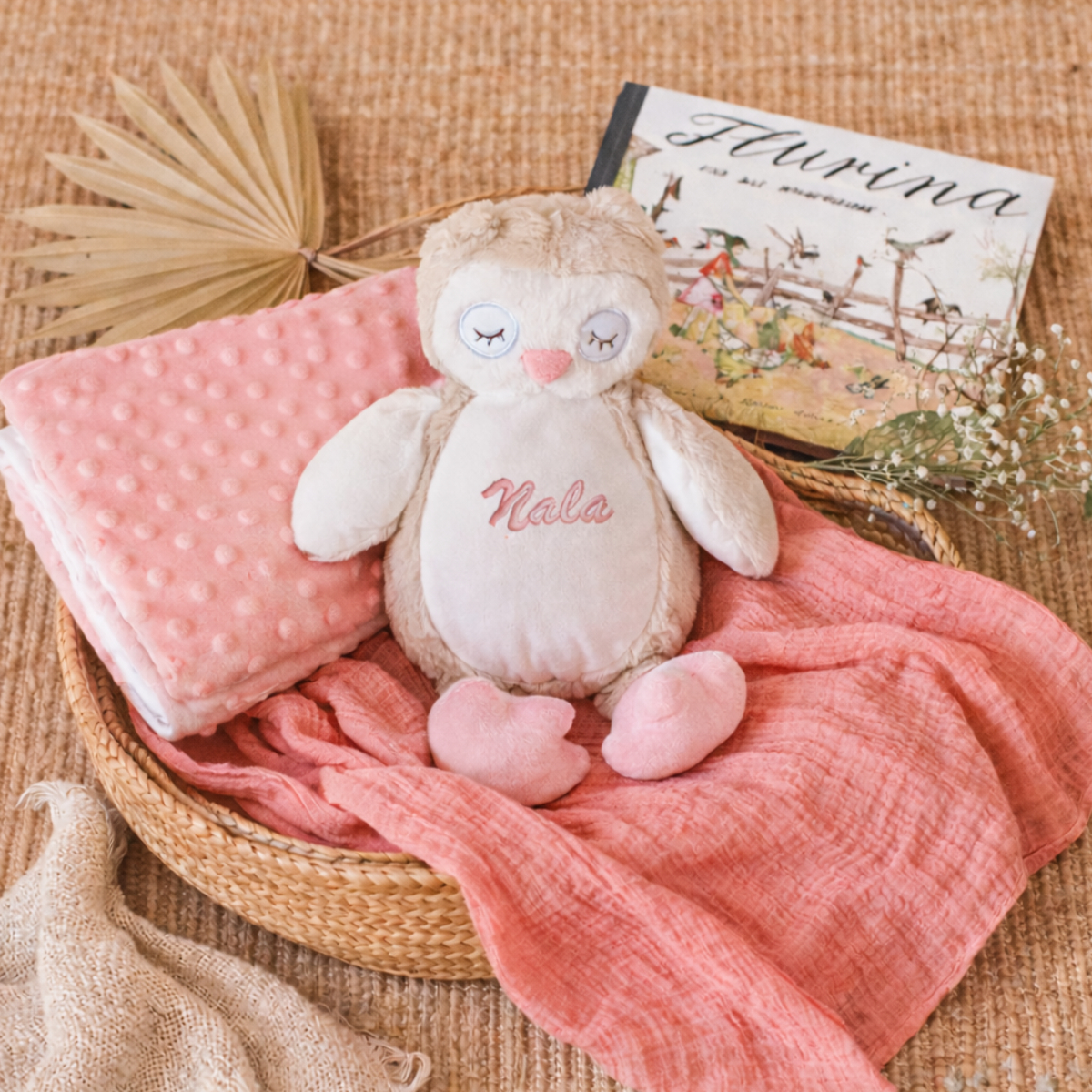 Plush toy, Stofftier, Puppe, Owl plush, Personalisiert