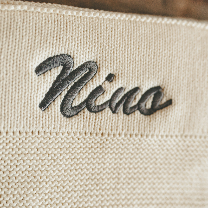 knit, textile, fabric, beige,  embroidery