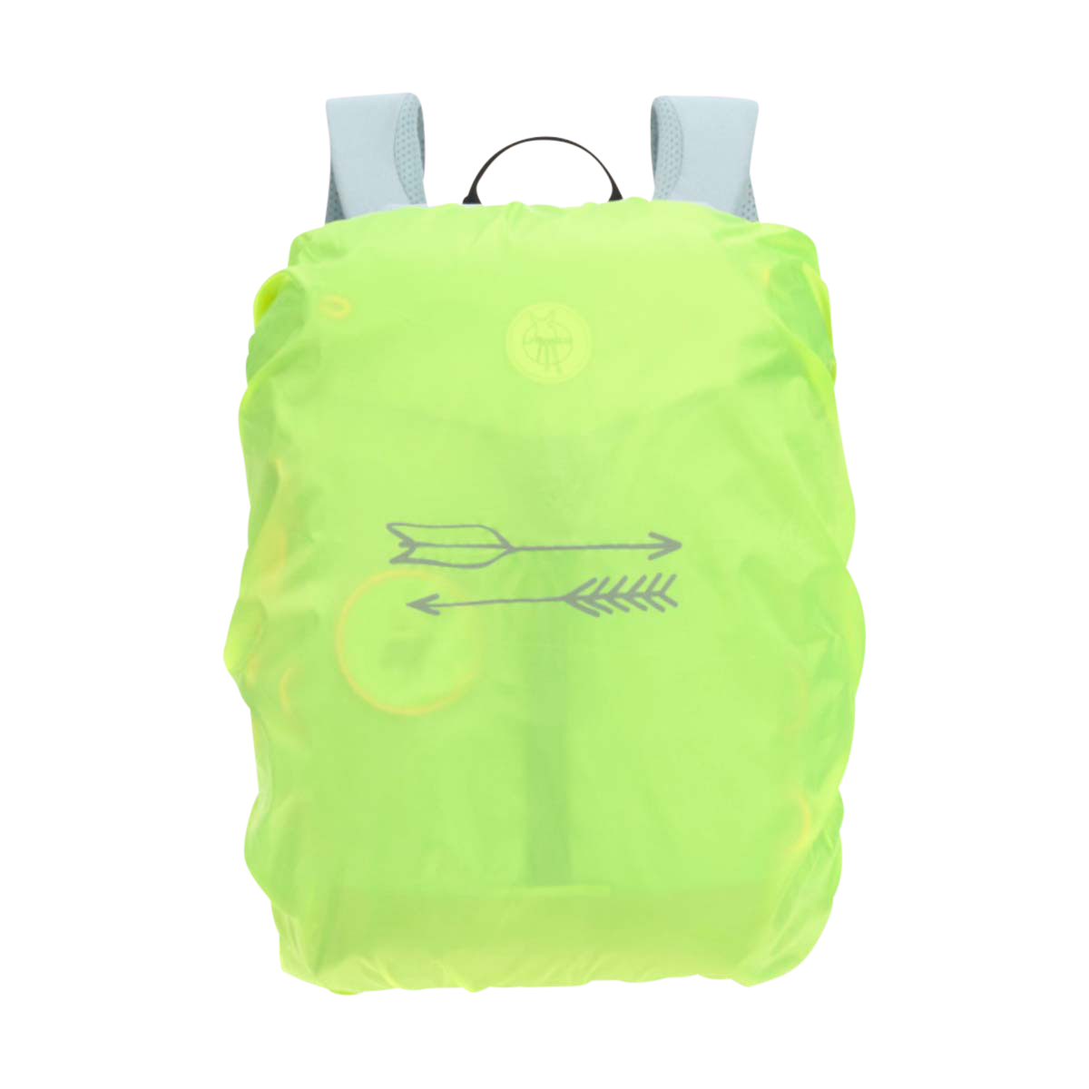 Rucksack, Neongrün, Arrows, Regenbogen, Leichte Tasche