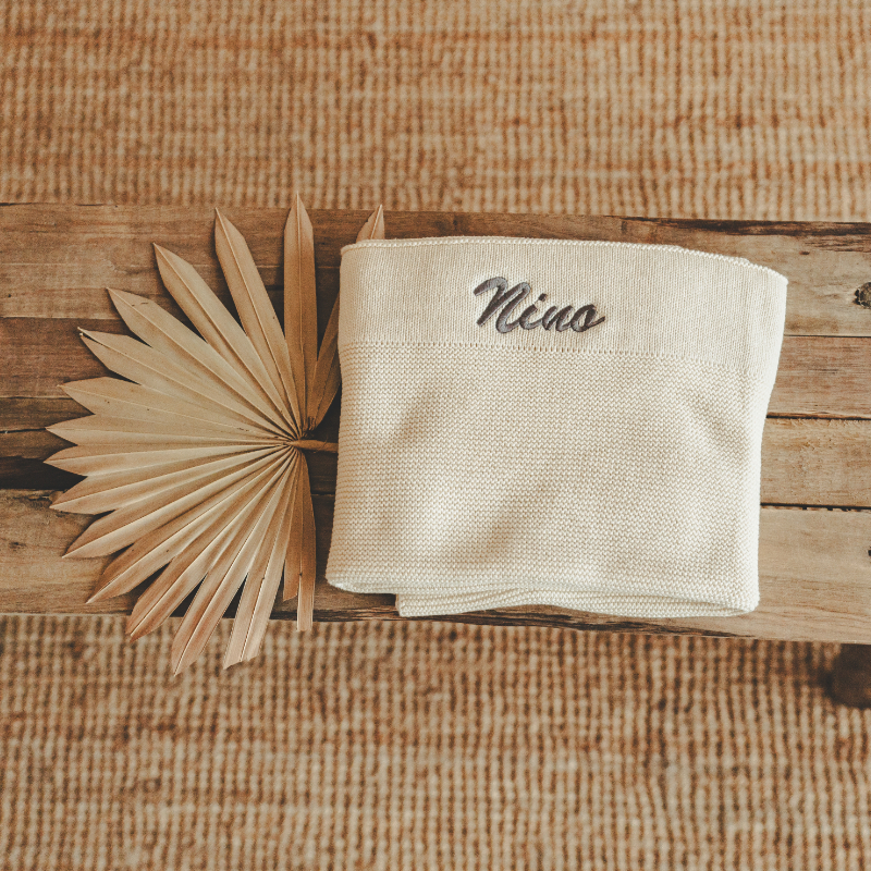 hand_towel, towel, beige, knit, embroidery