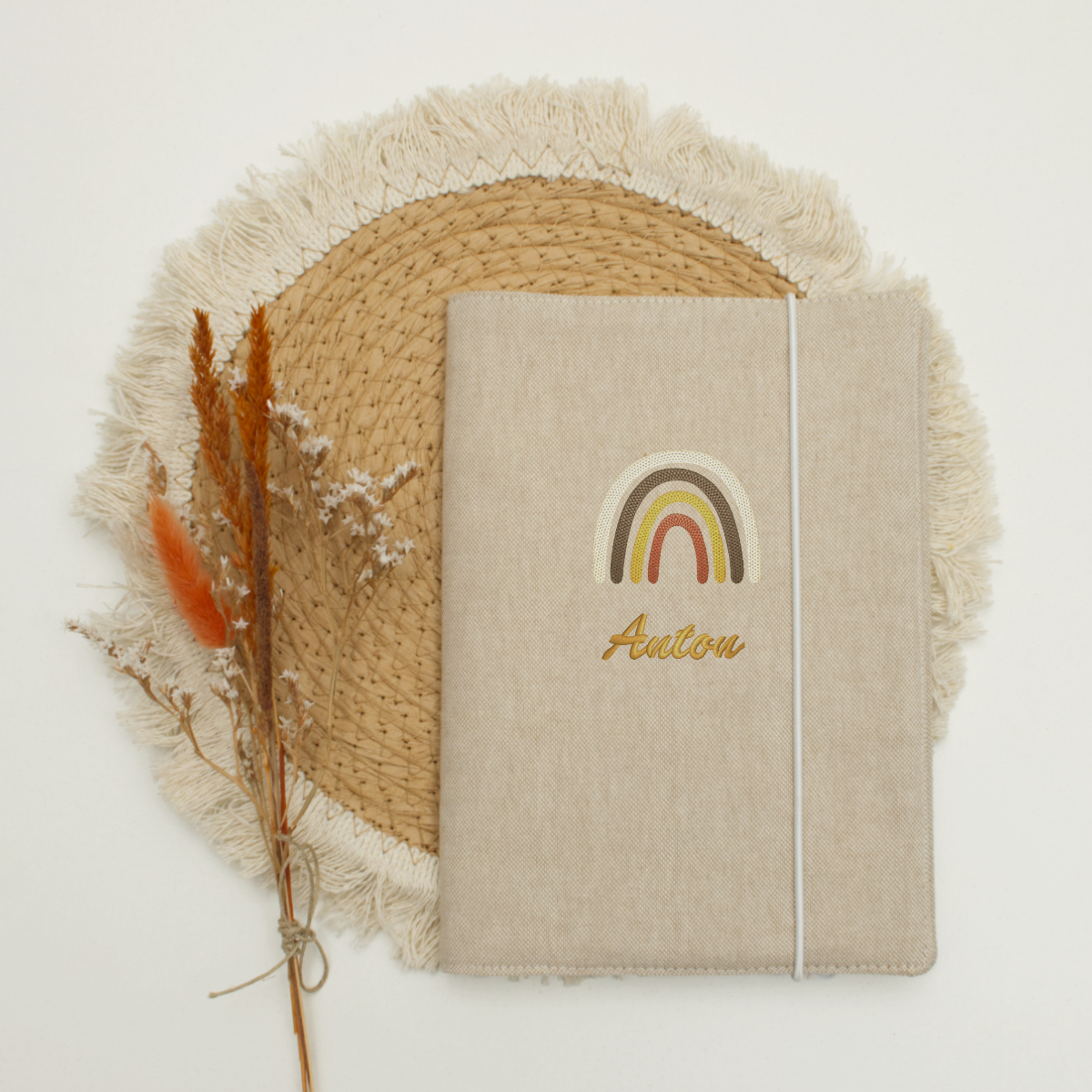Notizbuch, Achtsamkeitsjournal, Personalisierbar, Regenbogen-Design, Öffentlichkeitsunbekannt
