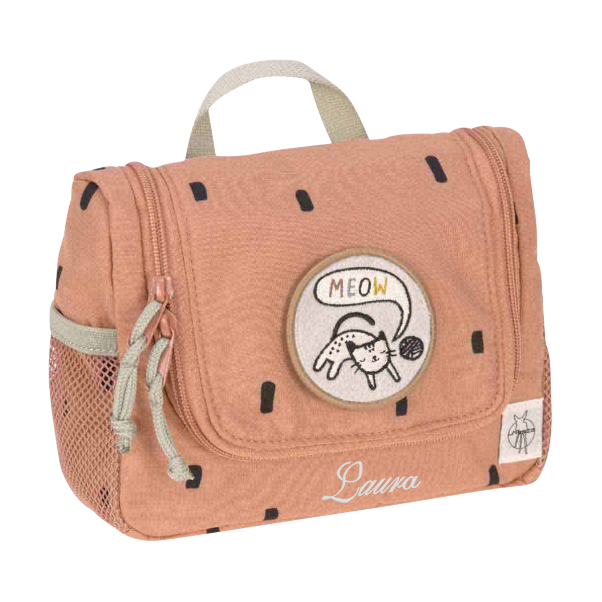 Schultasche, Lunchbag, Cartoon, Mesh, Reißverschluss