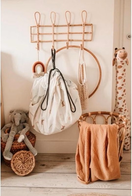 hanging organizer, handtasche, wandhalterung, makramee, aufbewahrung