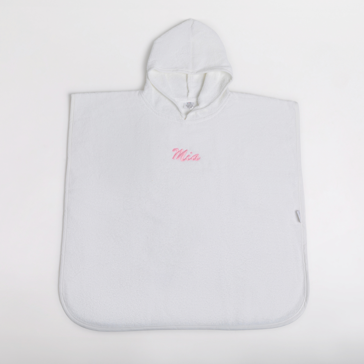 Hoodie, Weiß, Poncho, Textiltuch?, Strukturierter Stoff