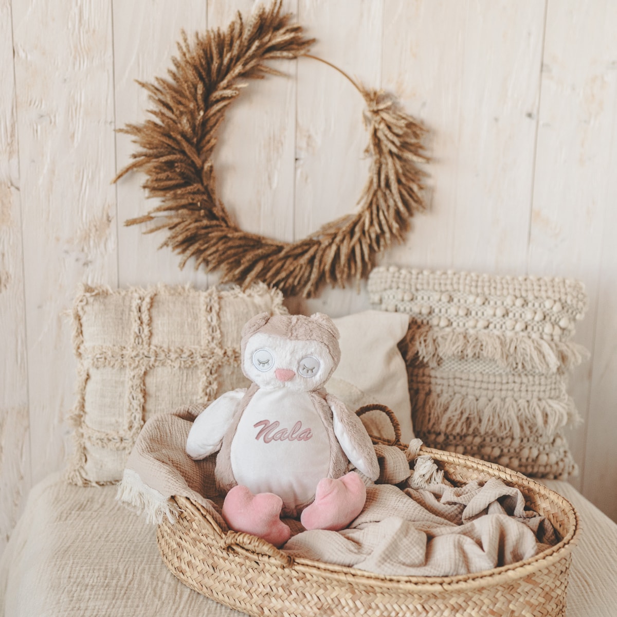 Plushie, Stofftier, Schmusetier, Nähkästchen, Wäschekorb