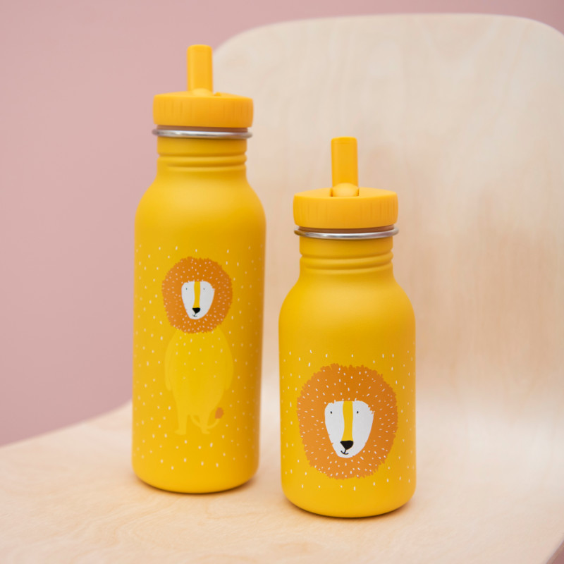 Schadstofffreier, Trinkflasche, Lionen-Design, Gelb, Kindergeschirr