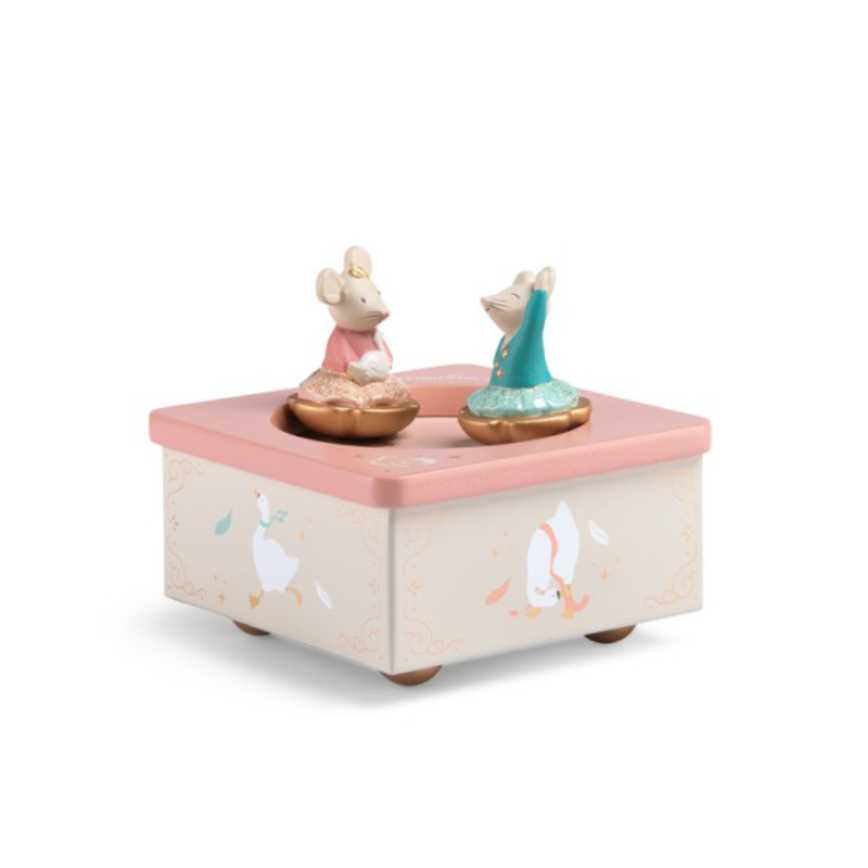 Schachtel, Schmuckdöschen, Spielefigur, Mäusefigur, Dekoration