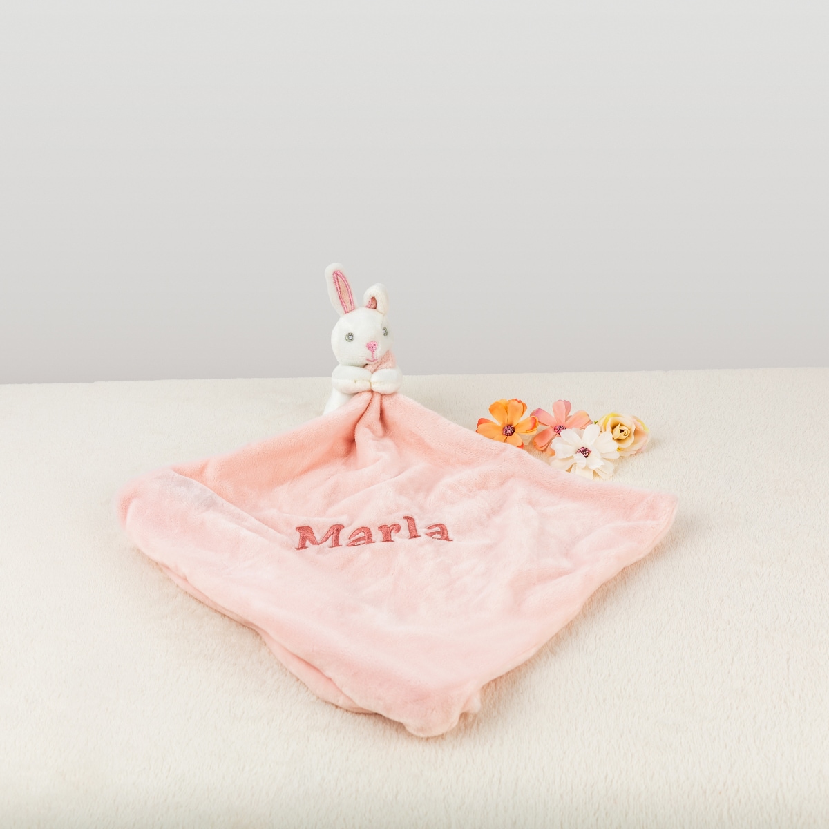 Baby, Decke, Hase, Rosa, Personalisierte