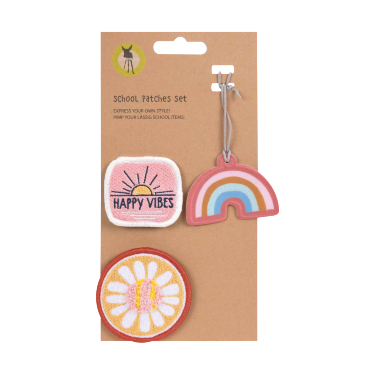 patches, set, broidery?, rainbow pendant, flower patch