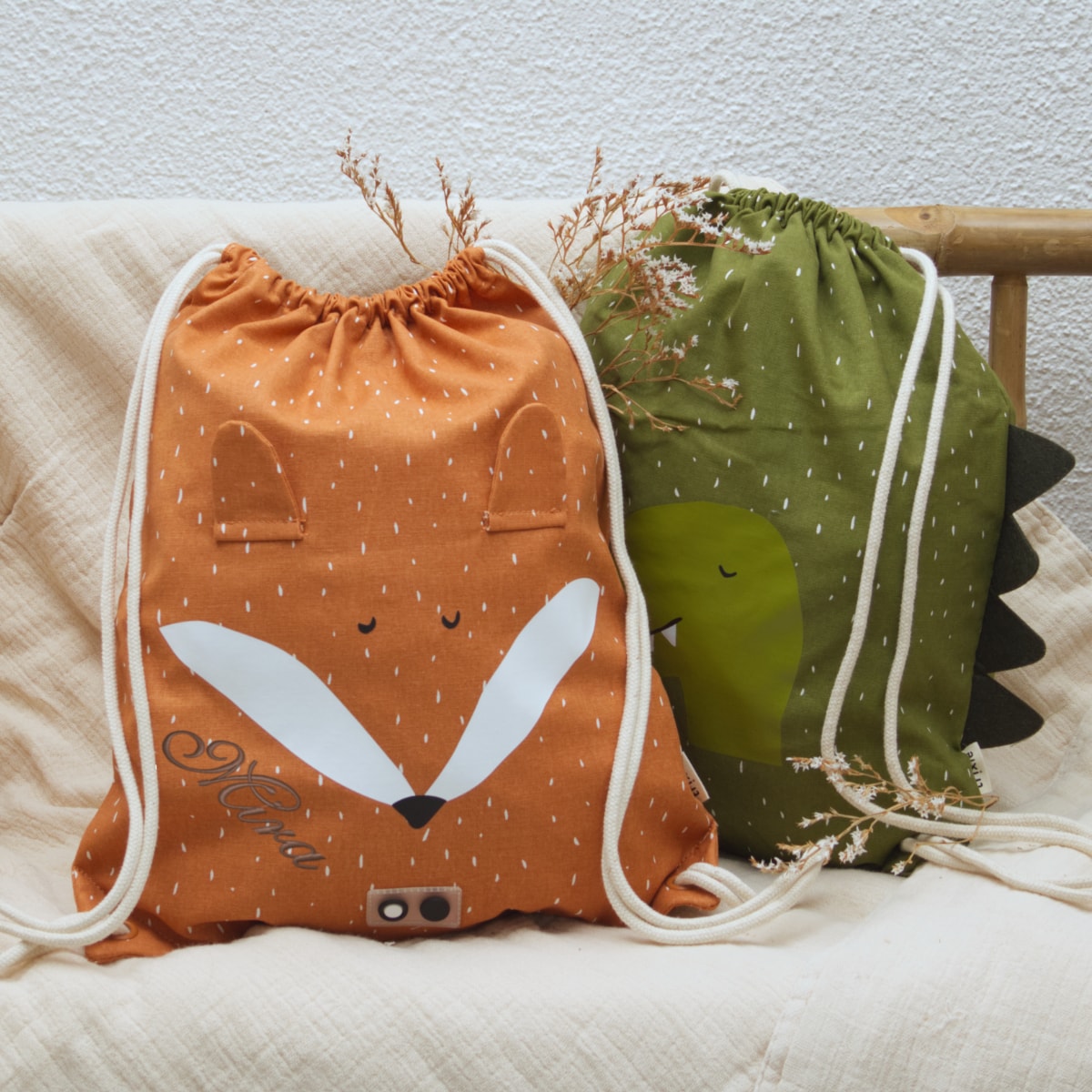 Rucksack, Rucksack, Stoffrucksack, Motivrucksack, Farbig