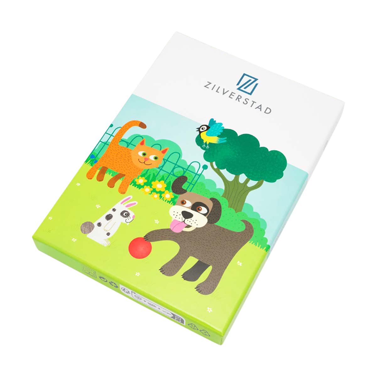 kindergarden, children, puzzle, box, cute animals