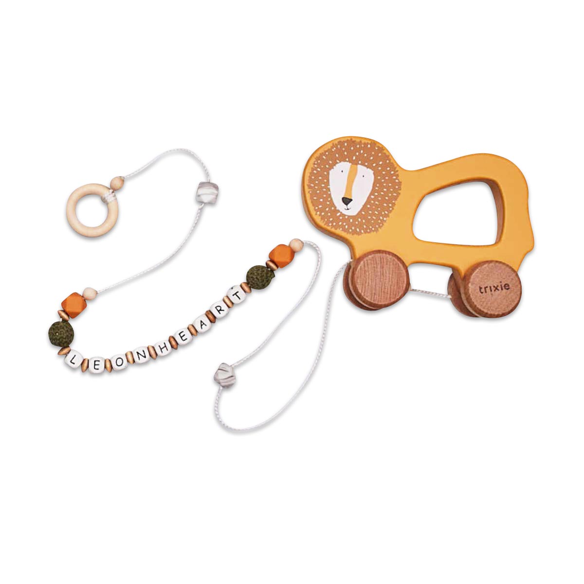 Plastik?, Spielzeugauto, Holz, Kaurrel?, orange
