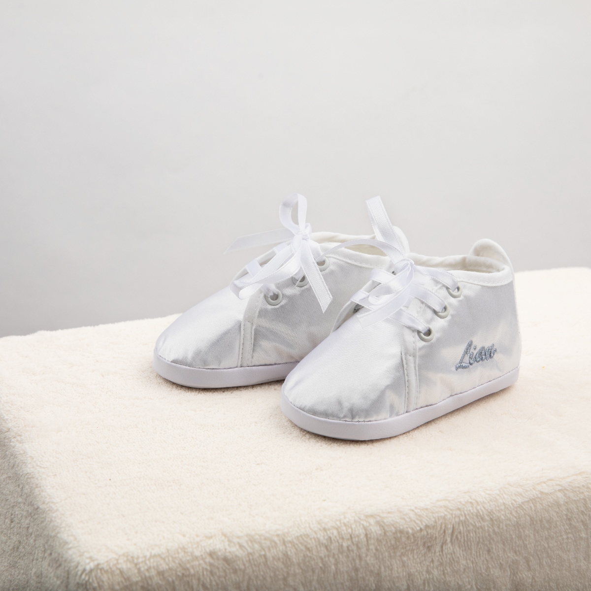 Babyschuhe, Turnschuhe, Weiß, Schnürsenkel, Canvas