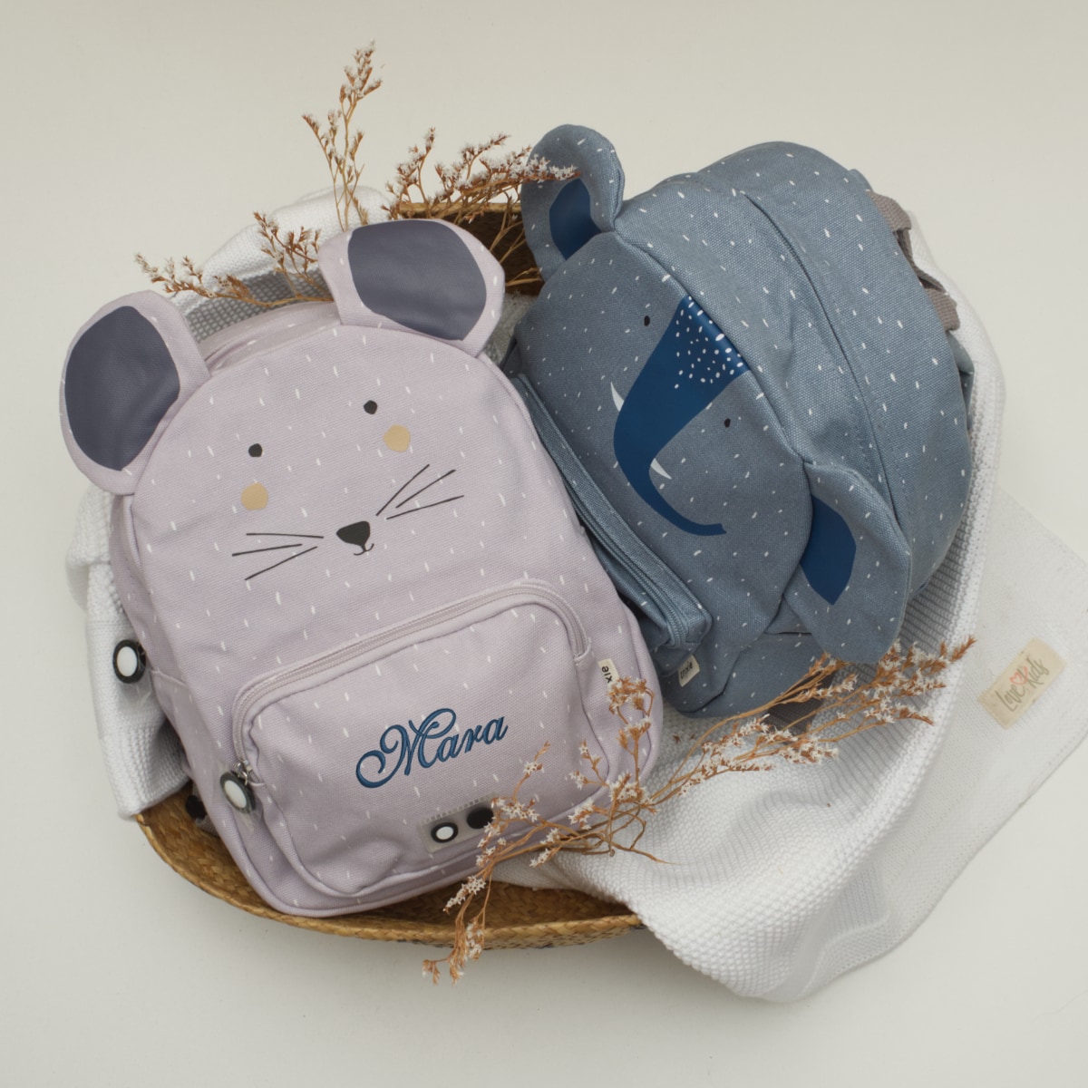 Rucksack, Kinder, Maus-Design, Kleine Tasche, Rucksack mit Muster