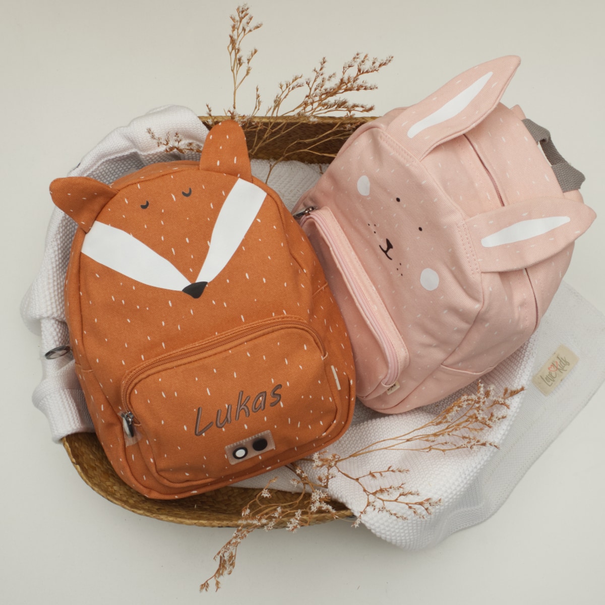 Rucksack, Kinder, Kleinkind, Stoffrucksack, Personalisierte Tasche