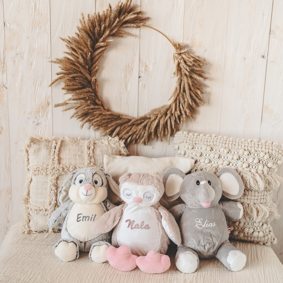 Spielzeug, Kuscheltier, Elefant, Hase, Personalisiert