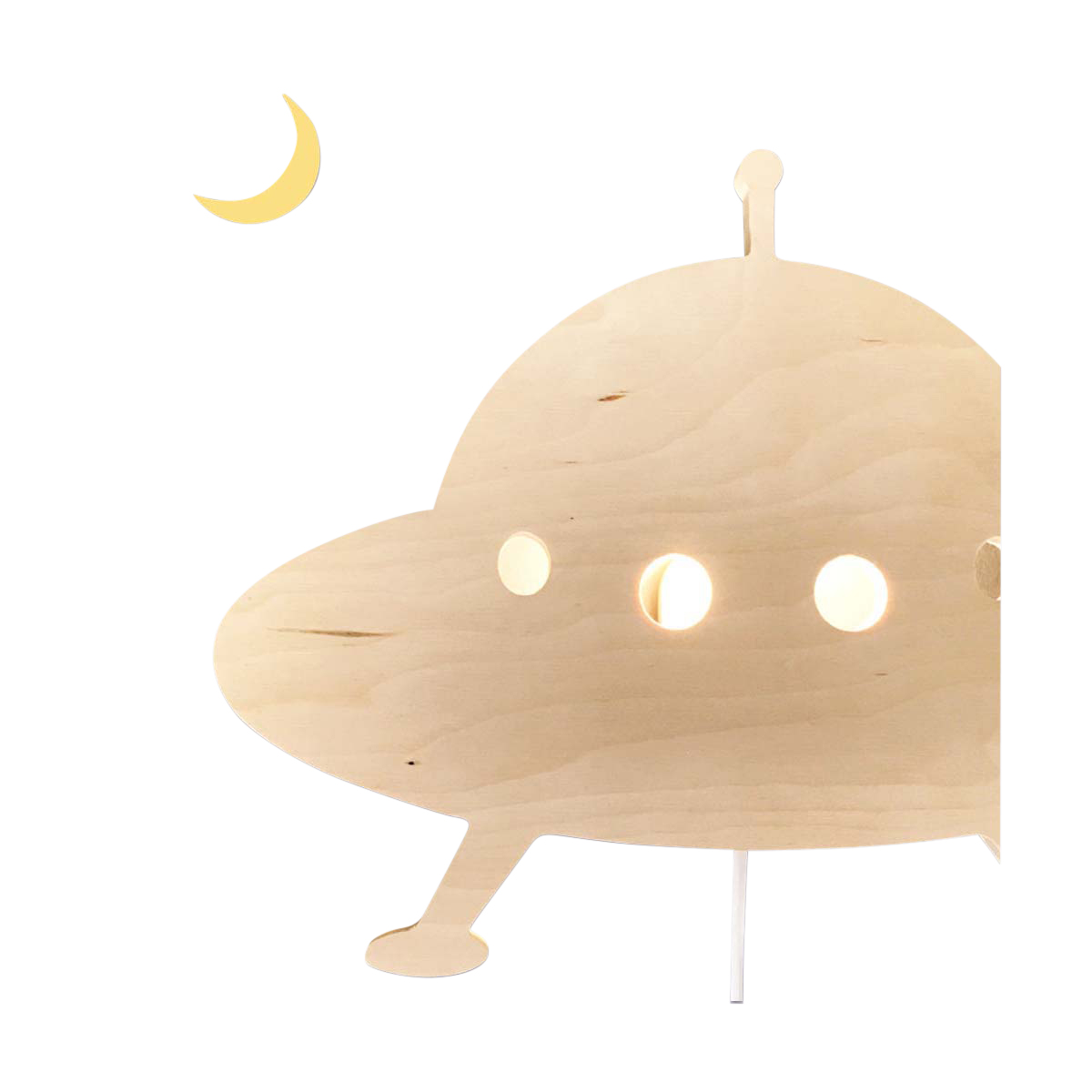 Holzfigur, Schwein, Wand-/Standdeko, Löcher/Lochs, natürliche Holzfarbe