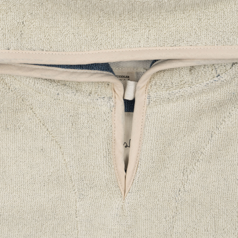Hoodie, Kapuze, Reißverschluss, Beige, gehäkelt