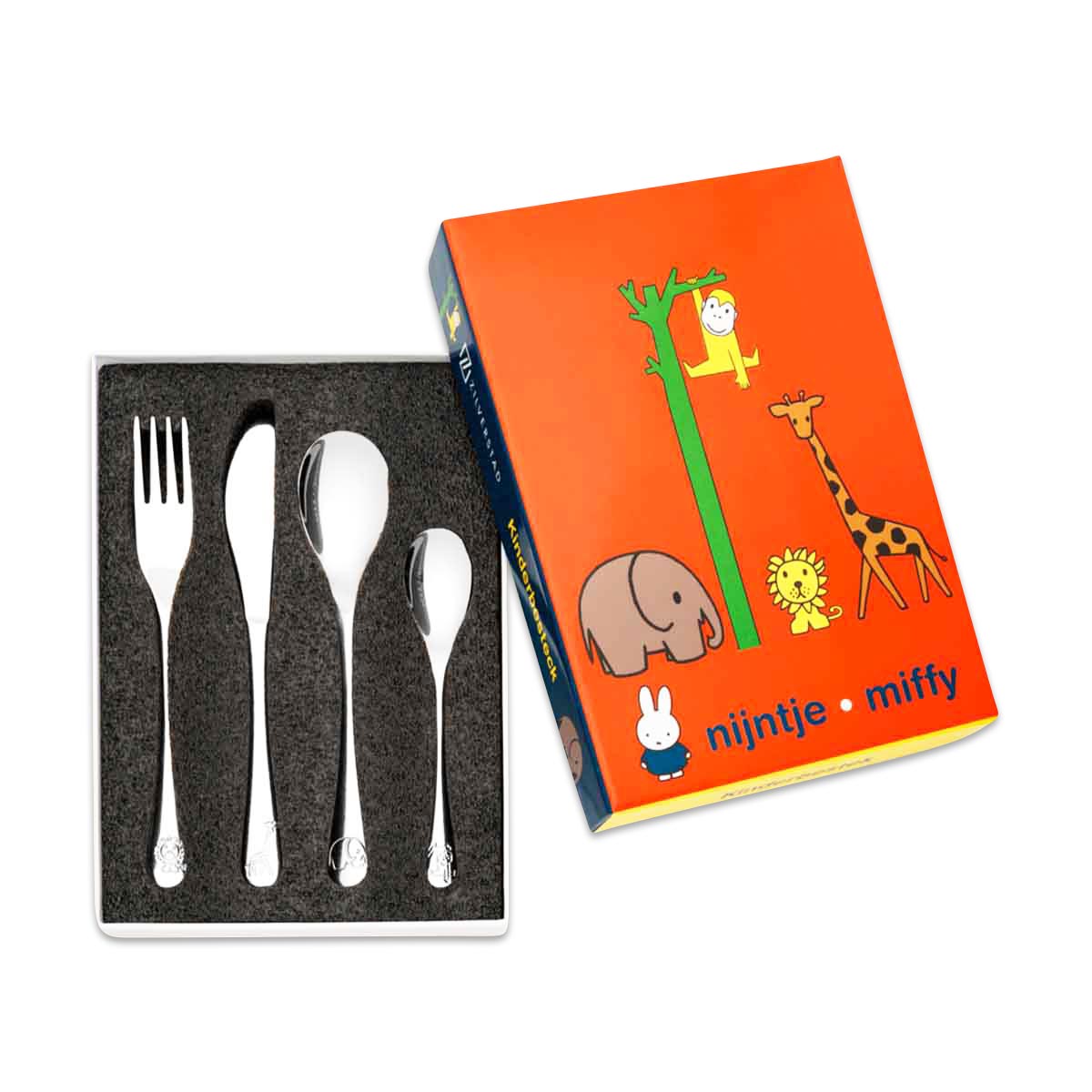 Besteckset, Gabel, Löffel, Kinderbesteck, Box