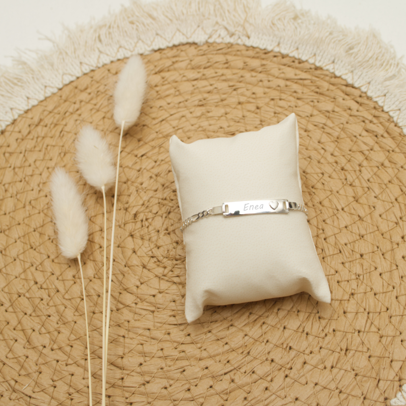 armband, Metallarmband, graviert, Silber, Geschenk