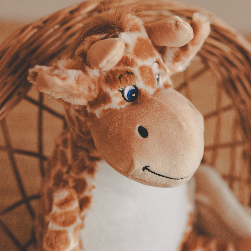 Plüschfigur, Giraffe, Stofftier, Haustierdeko, Kuscheltiere