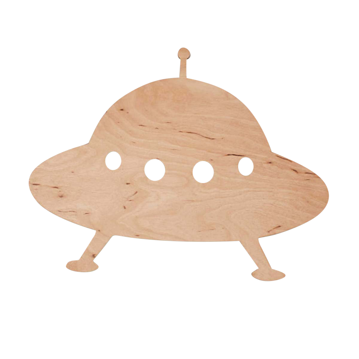 holz, deko, ufo, holzfiguren, deko-halterung