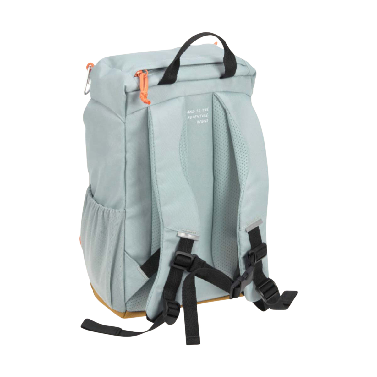 Rucksack, Tagesrucksack, Schultersteg, Außenfach, Hellblau