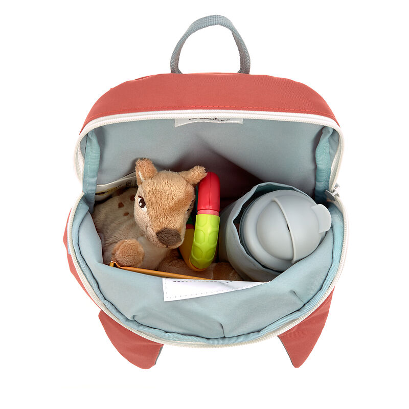 Rucksack, Kinder, Spielzeug, Tier, Wasserflasche
