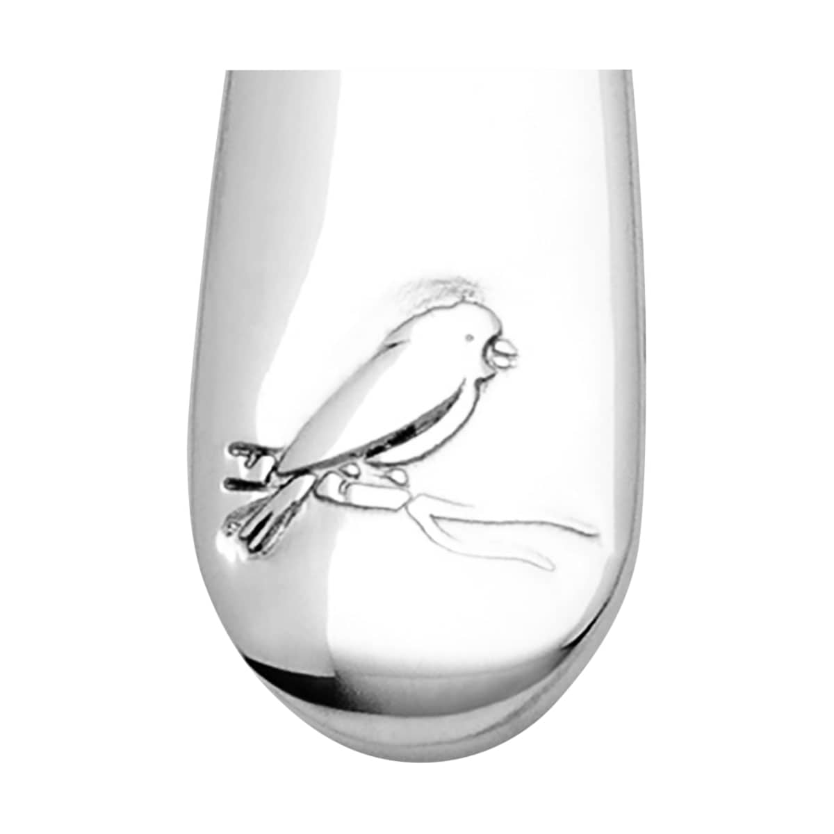 Vase, Glas, Vogel-Gravur, Vogel-Motiv, Transparent
