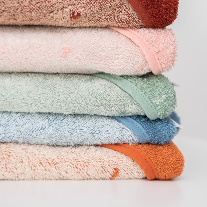 Handtücher, Baumwollhandtuch, Flauschiges Handtuch, Mehrfarbiges Handtuch, Gepackte Handtücher