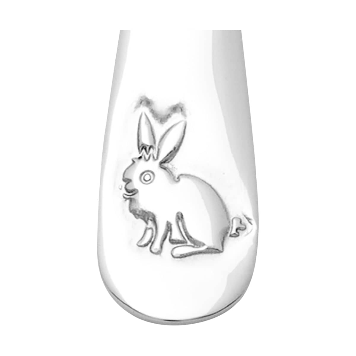 Hasen-Design, Tiermotiv, Vase, Porzellan, Weiß