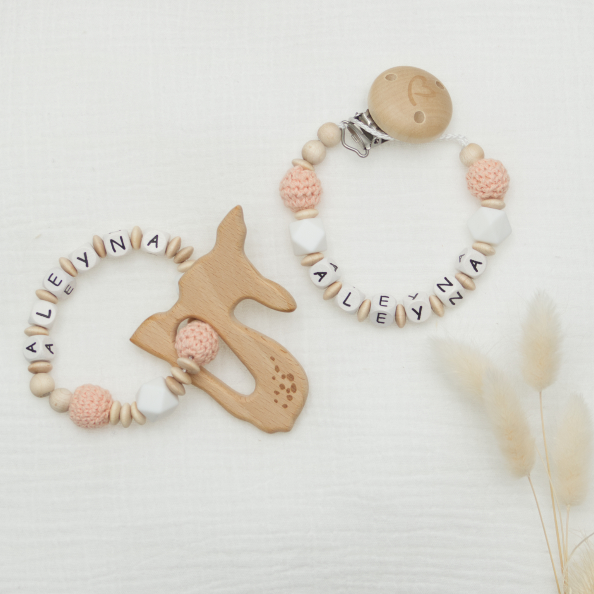 anhaenger, holz, beads, name tag, kette