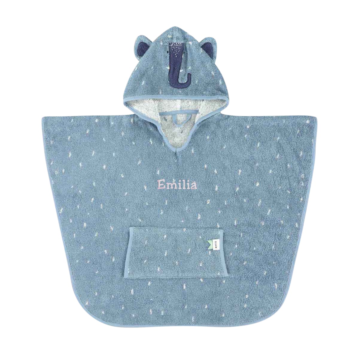 Tuch, Poncho, Kapuze, Personalisierte, Baumwolle