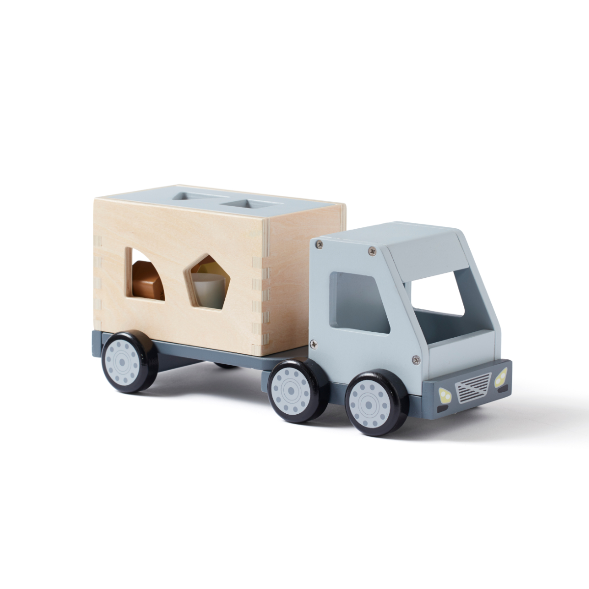 Holzspielzeug, Transportwagen, Karte/Logistik, Holzauto, Miniaturwagen