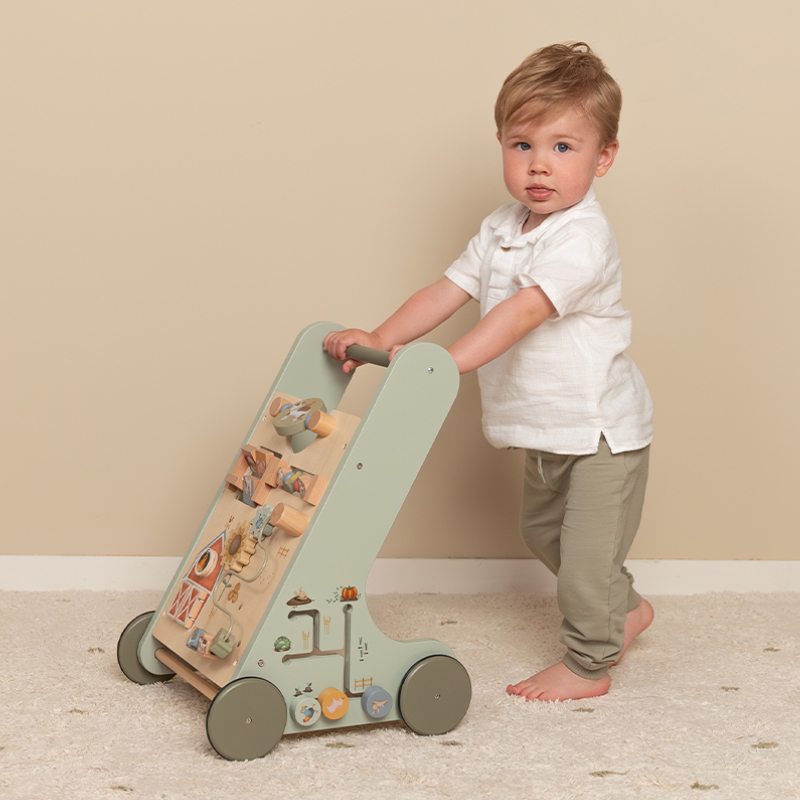 Kinder, Lauflerngleiter, Holzspielzeug, Puzzlespielzeug, Wagen