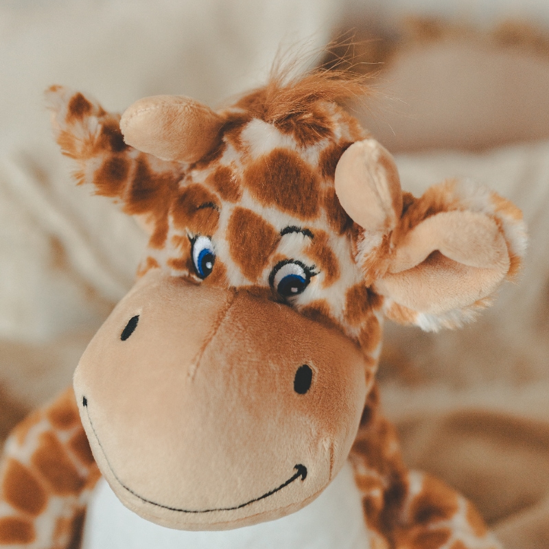 Plushie, Giraffe, Stofftier, Schmusetier, Kinderdeko