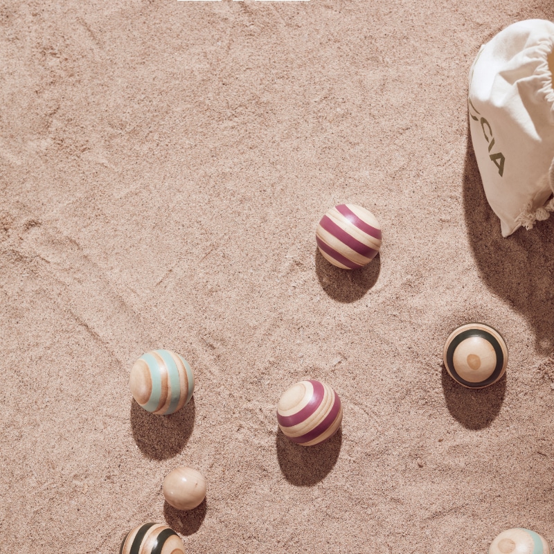 Strand, Beachball, gestreifter Ball, farbenfroh Ball, Sand