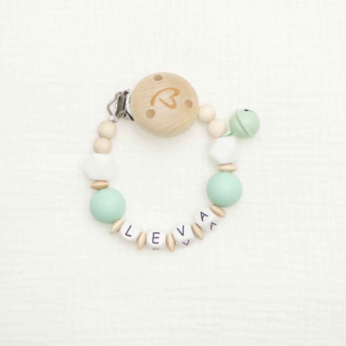 baby, teething, bracelet, wood, perlen