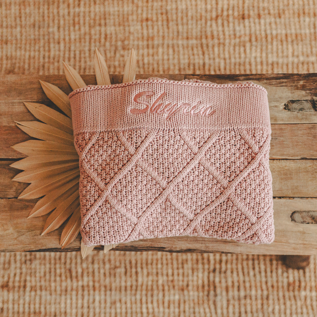 pink, gestrickt, Portemonnaie, texturiert, muster