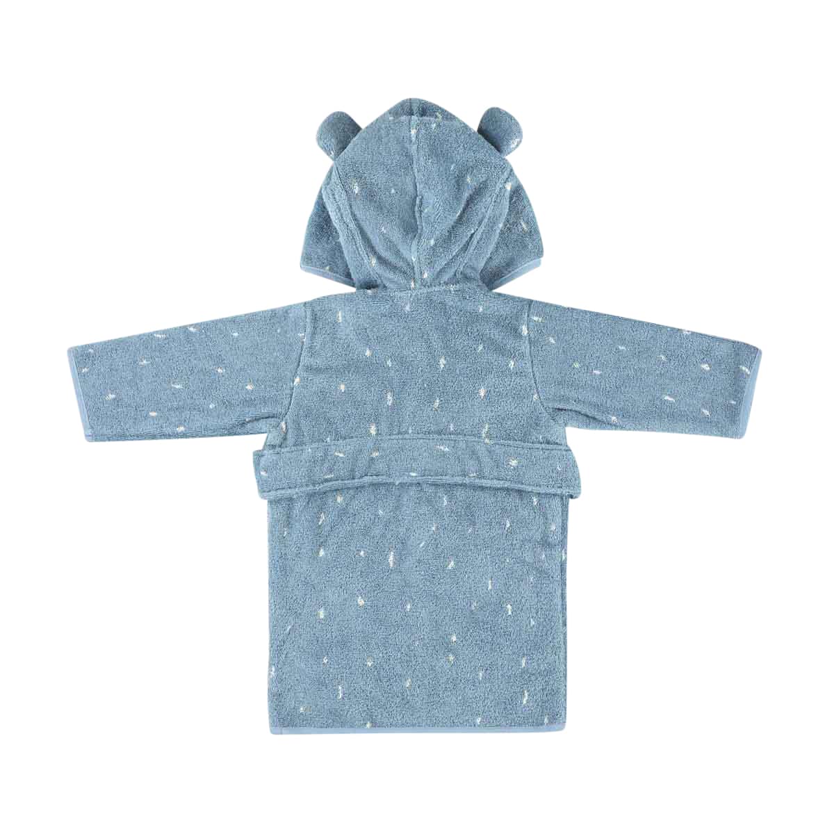 Kinderhandtuch, Kapuze, Mikrofasertuch, Blau, Kleidungsstück