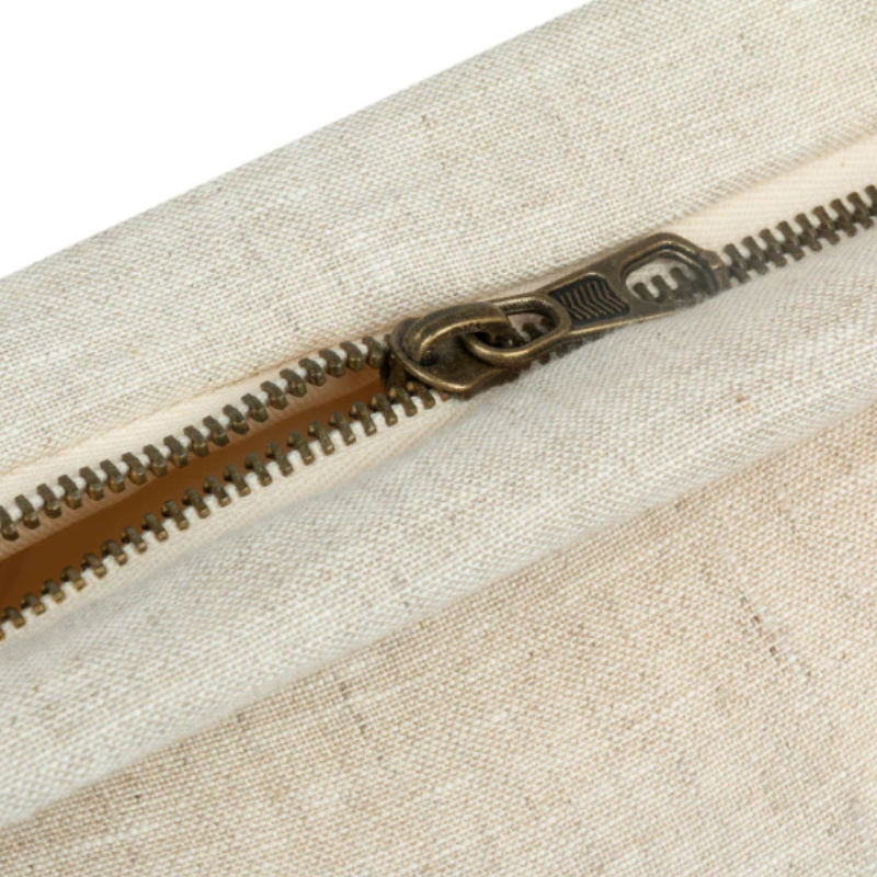 Reißverschluss, Reißverschlussgriff, Leinen, Canvas, Stoffstruktur