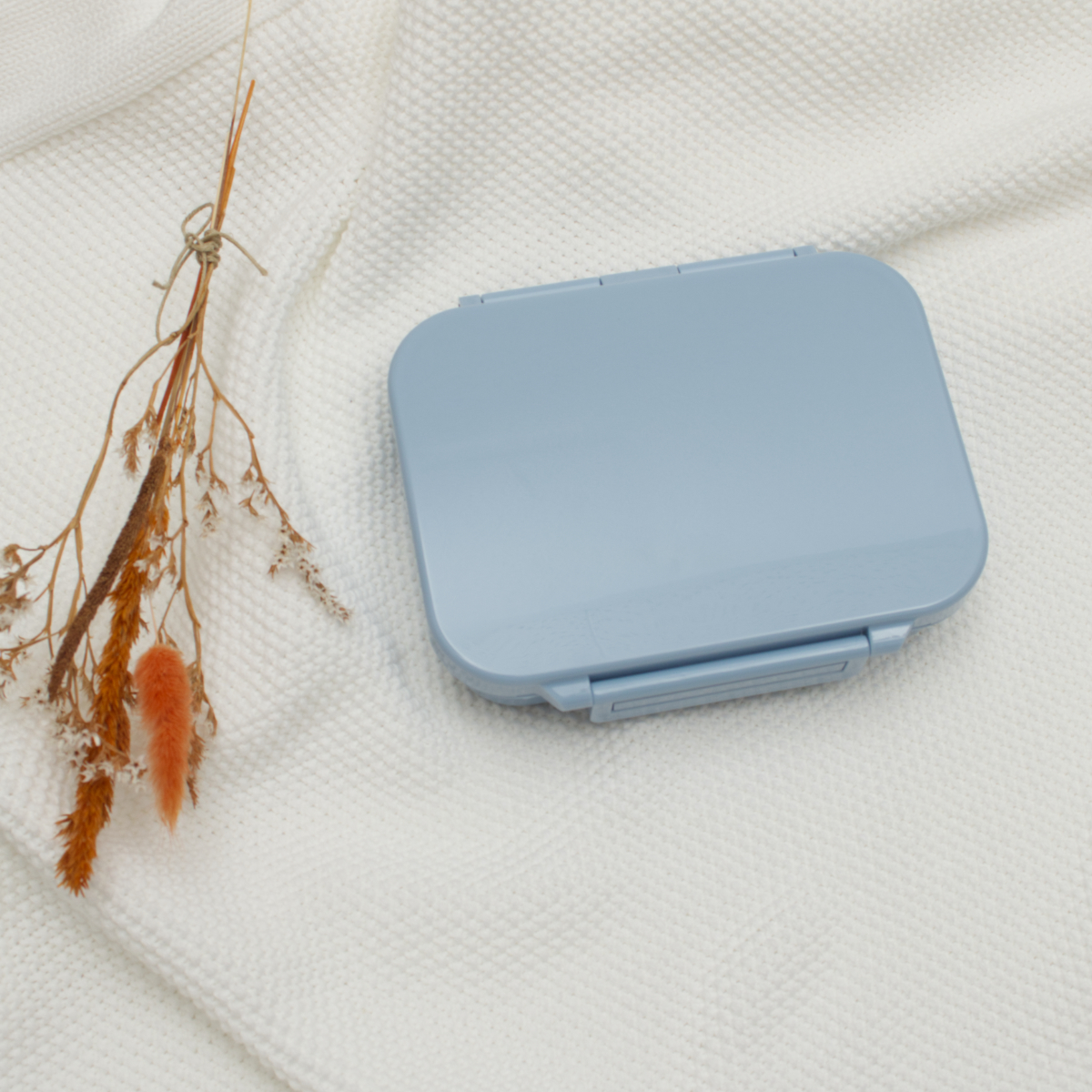 Mini-Hülle, Technikhülle, Kunststoffhülle, Blau, Kompakt
