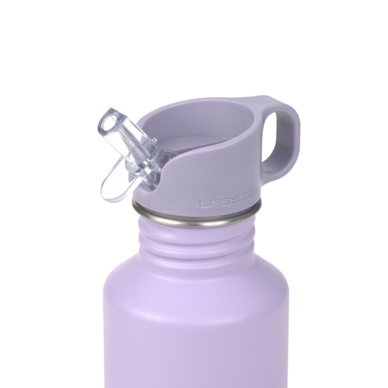 flasche, Trinkflasche, Schraubverschluss, Silikondeckel, lila