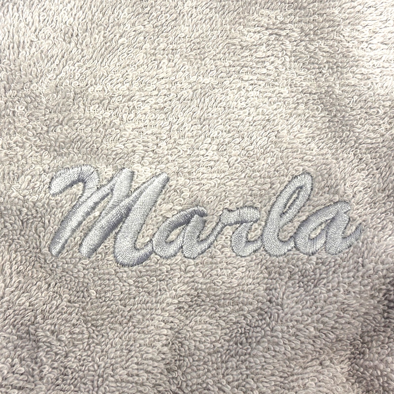 Handtuch, Stickerei, Marmor, Textur, Grau