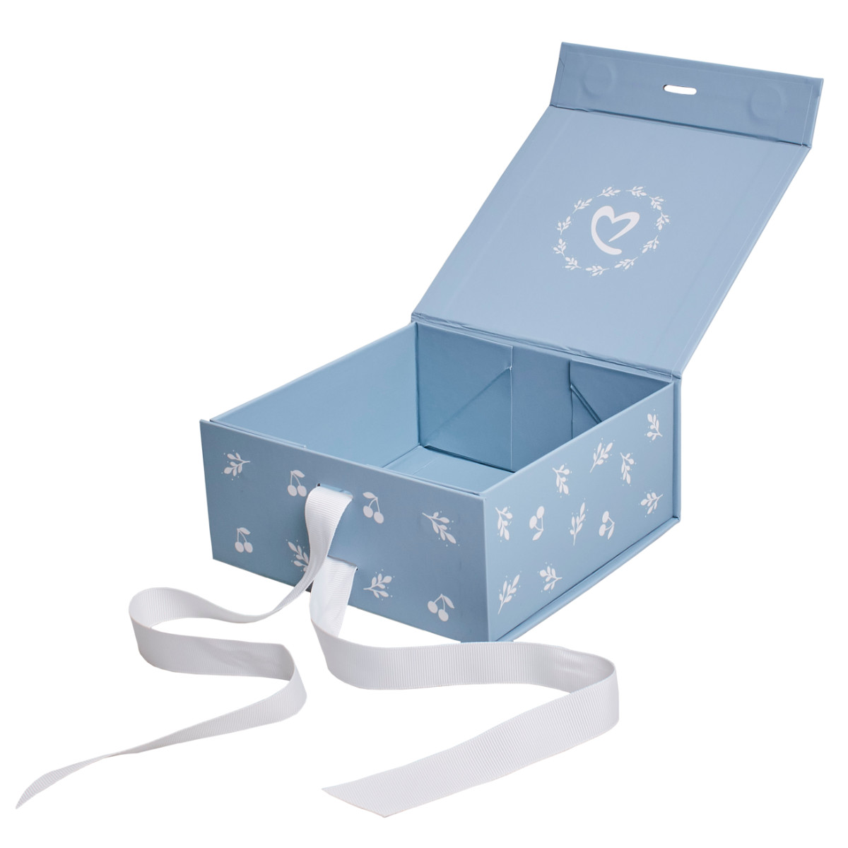 box, storage box, blue, geschenkkarton, band/banderolierung
